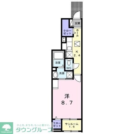 ドゥ ボヌールIIの物件間取画像